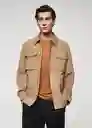 Chaqueta Cazadora Mogoda-I Beige Talla XL Hombre Mango