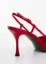 Zapatos Tone1 Mujer Rojo Talla 38 Mango