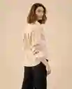 Camisa Machiatto Café Claro Talla L 612G011 Esprit