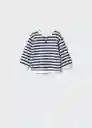 Canastilla 4 Navy Talla 63 Niños Mango