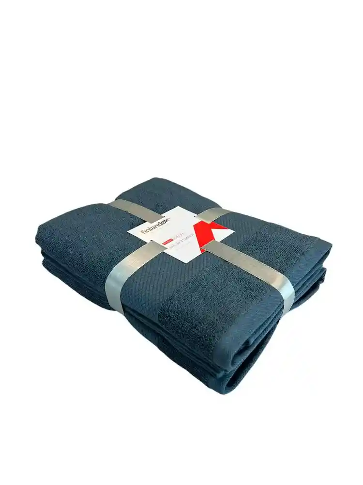 Setx2 Pzas Toalla Baño Finlandek Toacotton8
