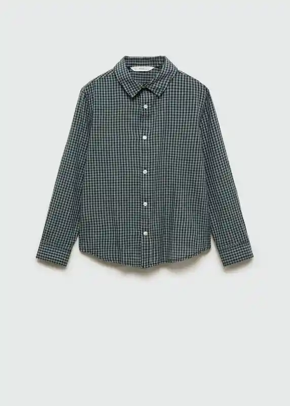 Camisa Pol Verde Talla 11 Niños Mango