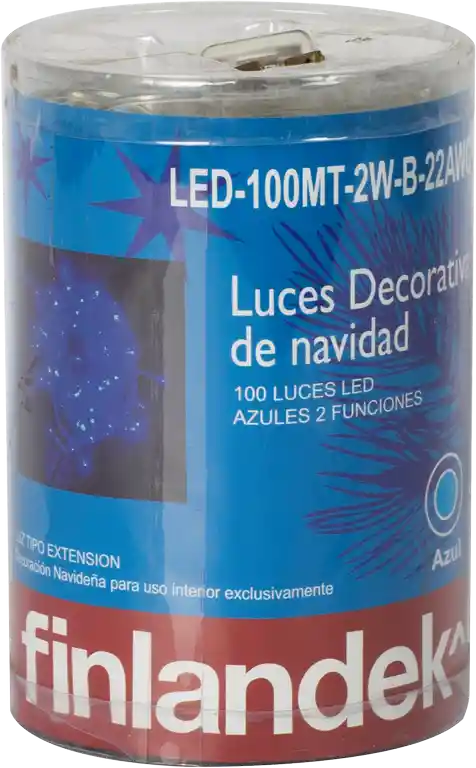 Finlandek Luces Led Azules 2 Función