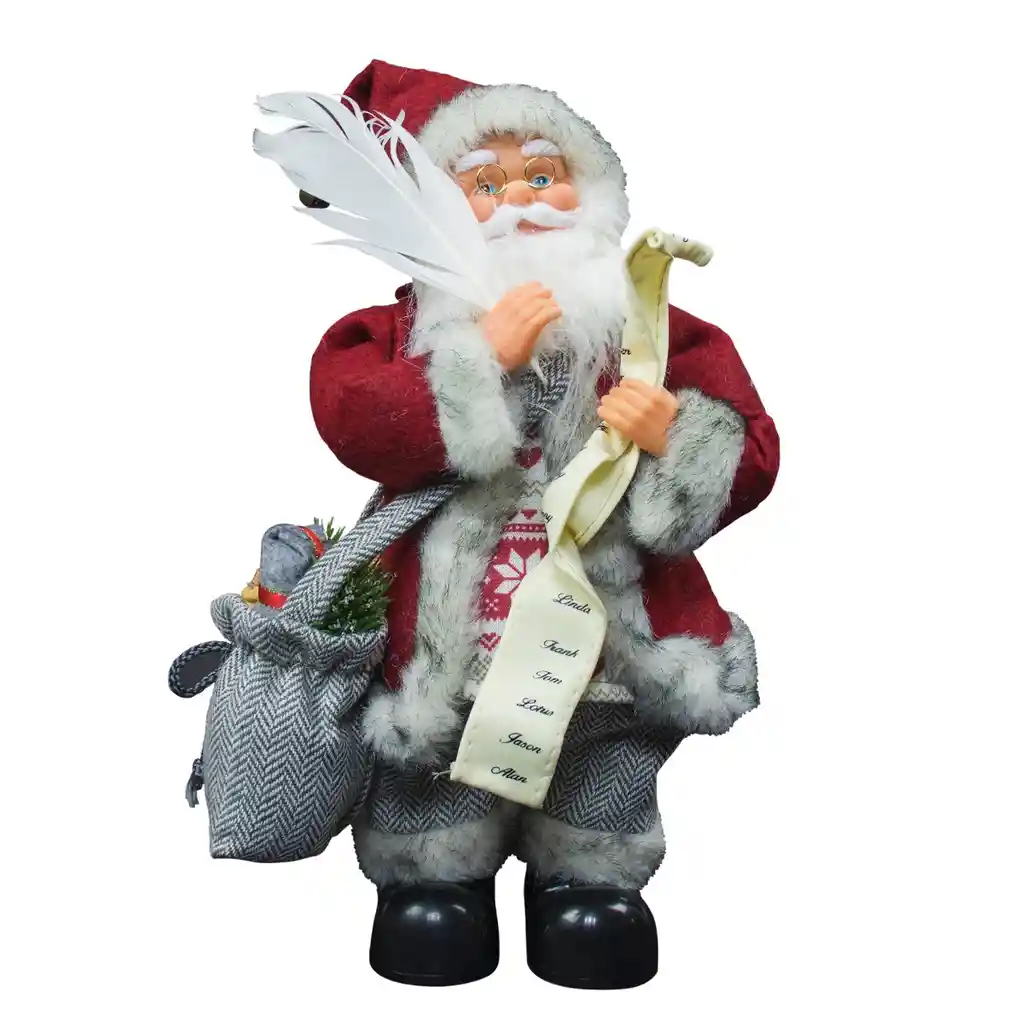 Finlandek Santa Con Pluma Musical