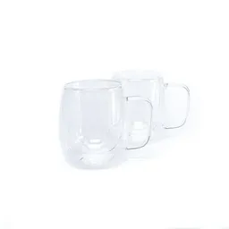Set X 2 Mug Doble Pared Aviva Home 3dm00-083-2