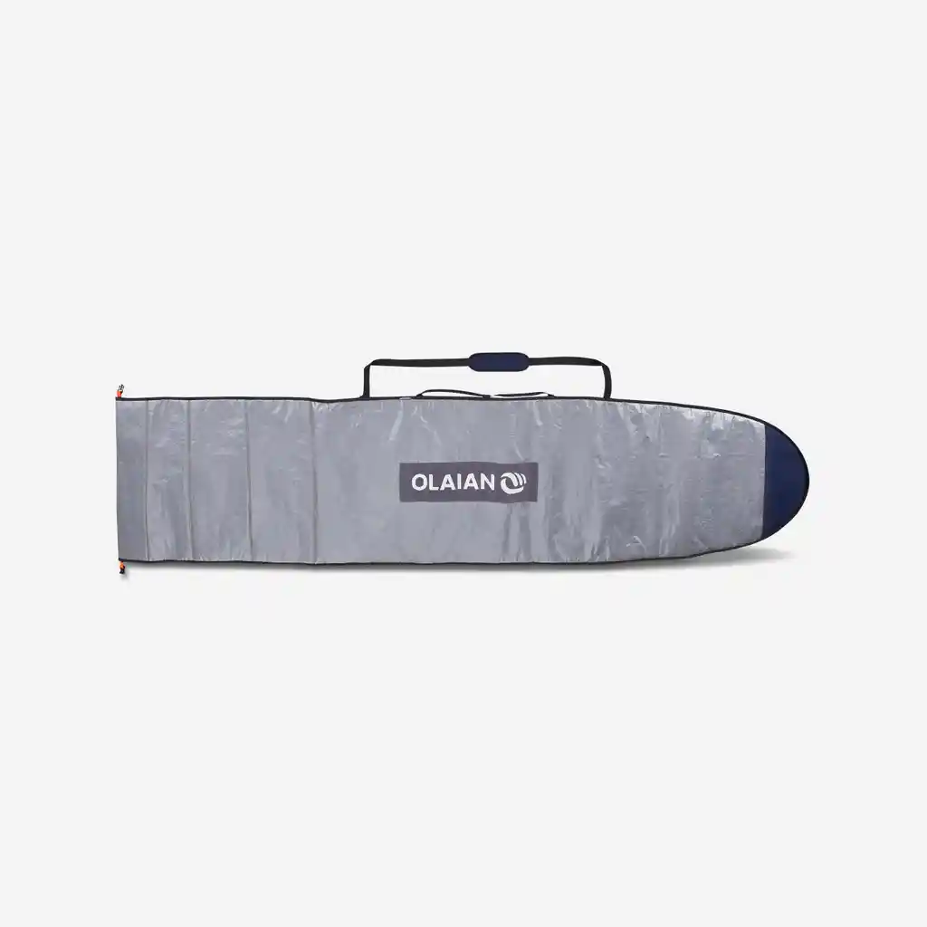 Funda Para Tabla de Surf de 7'3 y 9'4 (221 Cm y 285 Cm) Olaian Housse 500 Gris