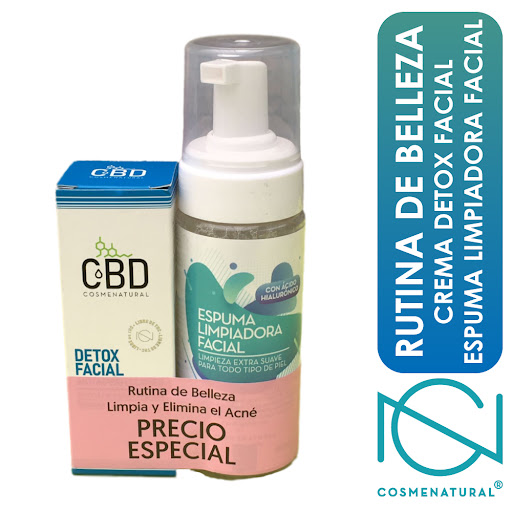 Crema Detox Cosmenatural+ Espuma Facial Limpiadora Oferta