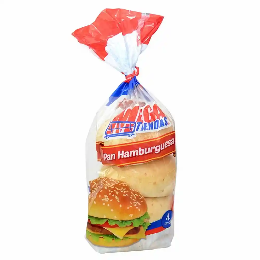 Pan Megatiendas Para Hamburguesa
