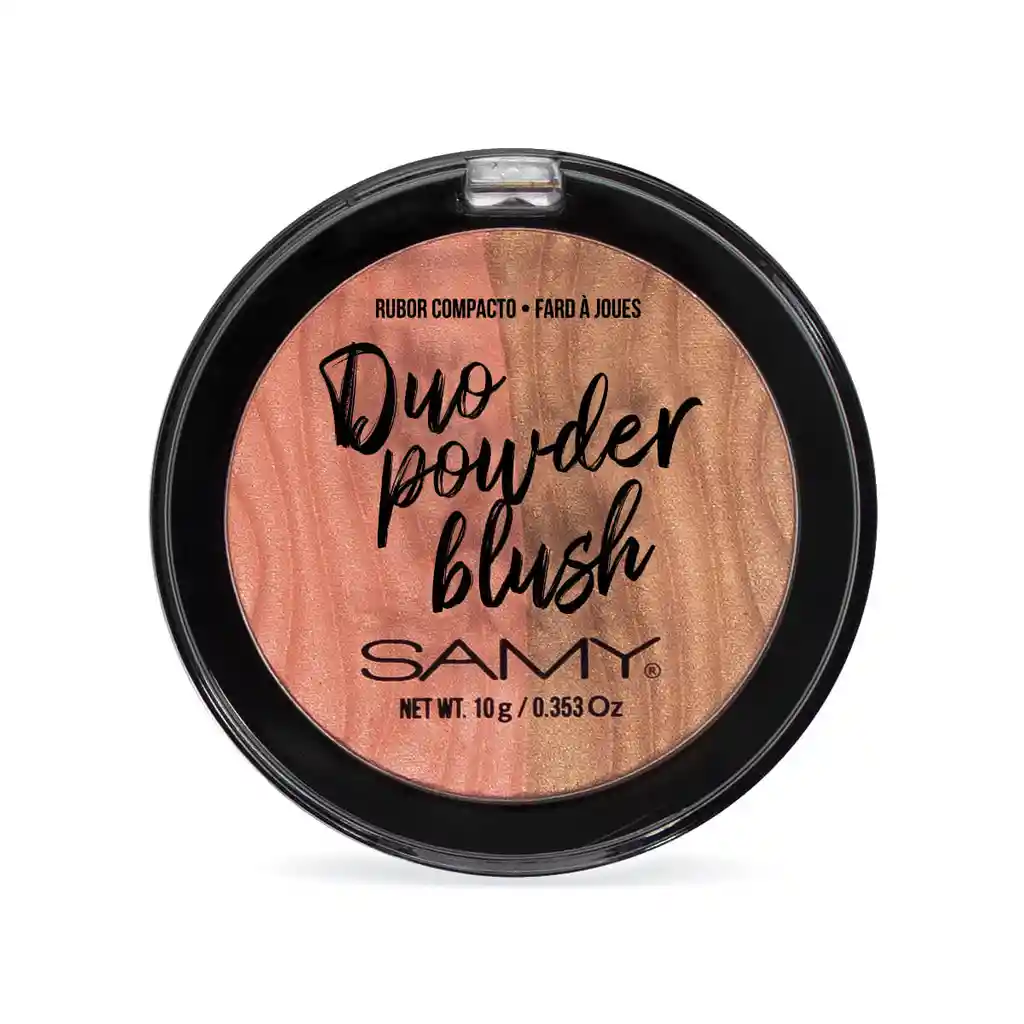 Rubor Compacto en Dúo