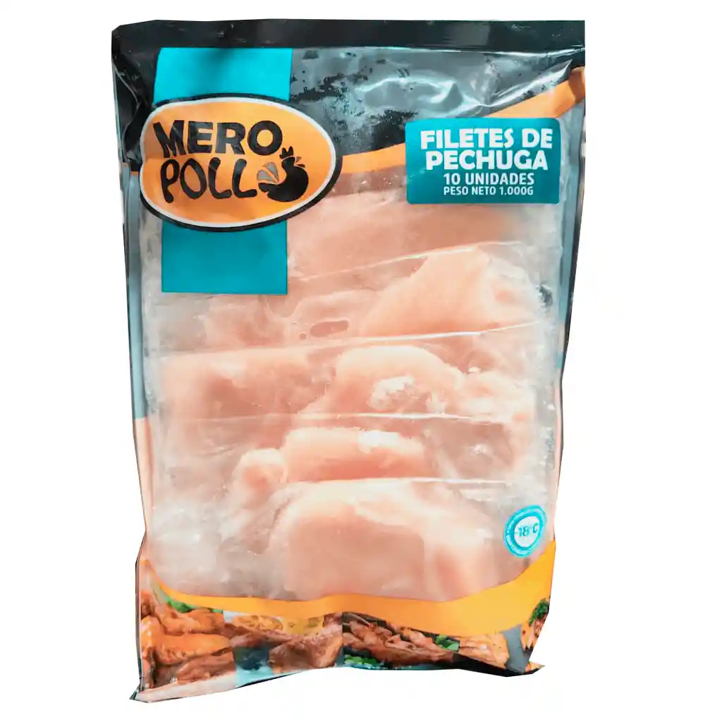 Filete de Pechuga Meropollo*1000gr*10und