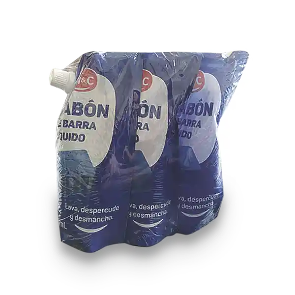 M&C Jabon de Barra  Liquido