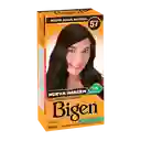 Bigen Tinte Permanente en Polvo  Negro Suave Natural 57