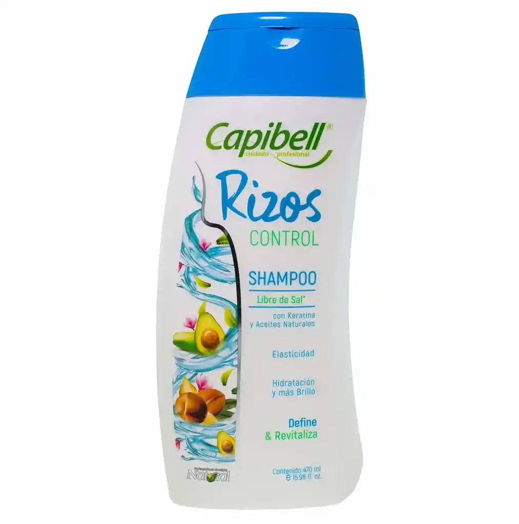 Capibell Shampoo Control De Rizos.
