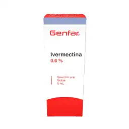 Ivermectina 0.6% Solución Oral Gef