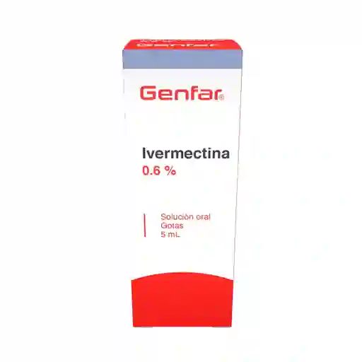 Ivermectina 0.6% Solución Oral Gef