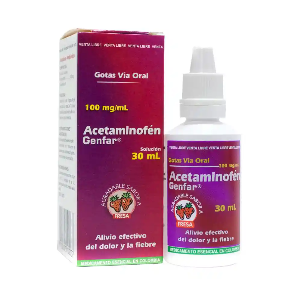  Genfar Acetaminofen Solucion (100 Mg) 