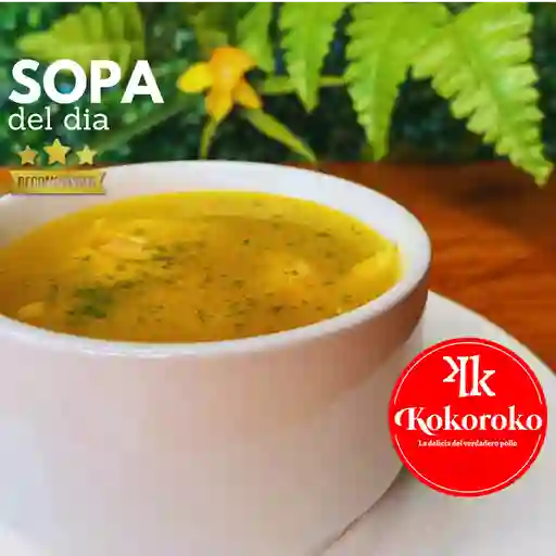Sopa del día