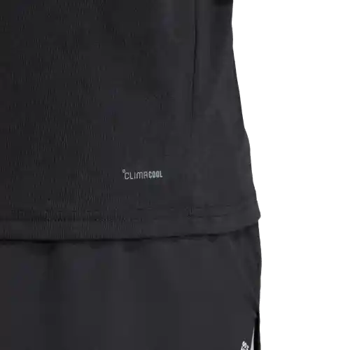 Adidas Camiseta Logo Manga Corta Entrenamiento Hombre Negro T S