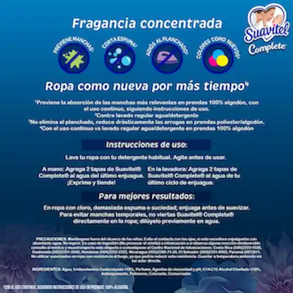 Suavitel Suavizante Complete Fresca Primavera 8.5 L