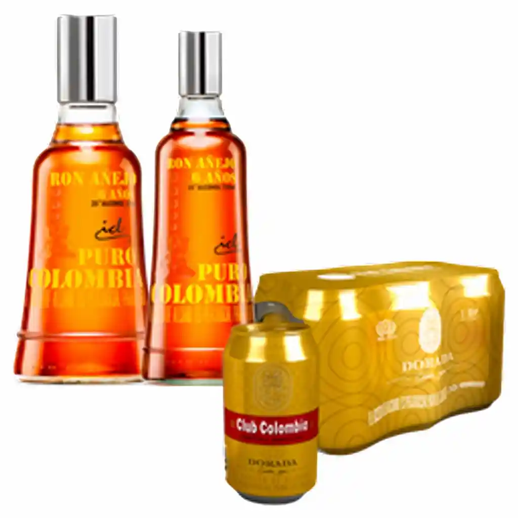 Puro Colombia Combo Gratis Six Pack Club Colombia Dorada