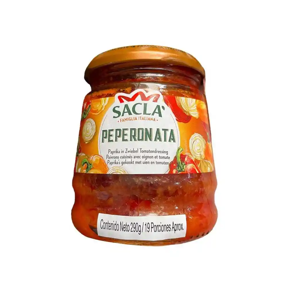 Pimientos Cebolla y Tomate Sacla Sacla Pimientos Cebolla y Tomate Sacla (290 Gr)