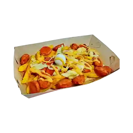 Salchipapa Tradicional
