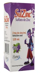 Sulzinc Solución Oral (2 mg)