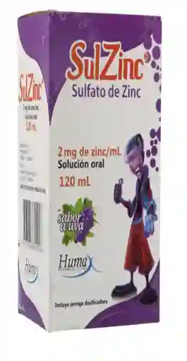 Sulzinc Solución Oral (2 mg)