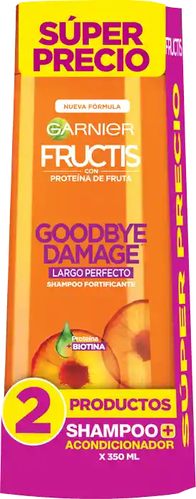 Garnier-Fructis Shampoo + Acondicionador