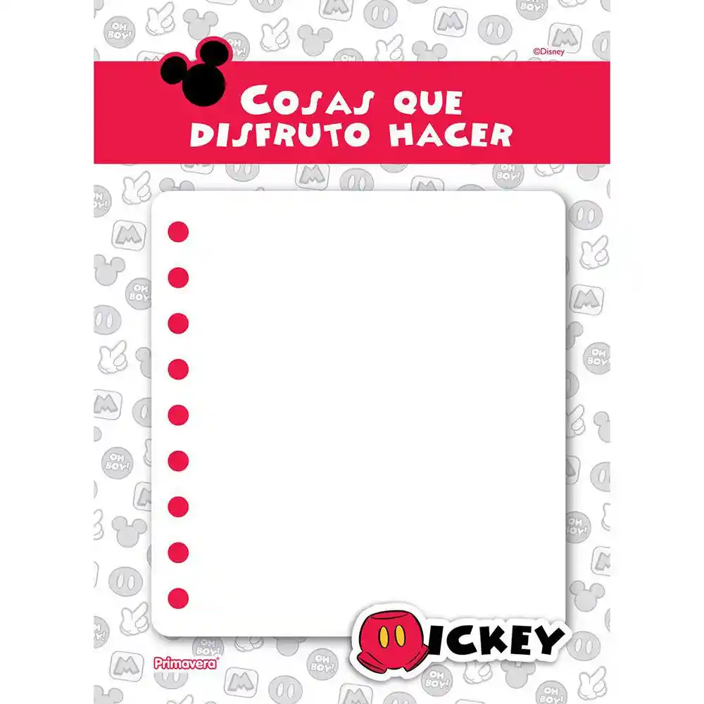 Planeador Primavera Mickey Disney Primavera