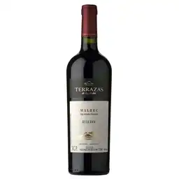 Terrazas De Los Andes Vino Reseva Malbec