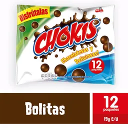 Chokis Bolitas con Sabor a Chocolate