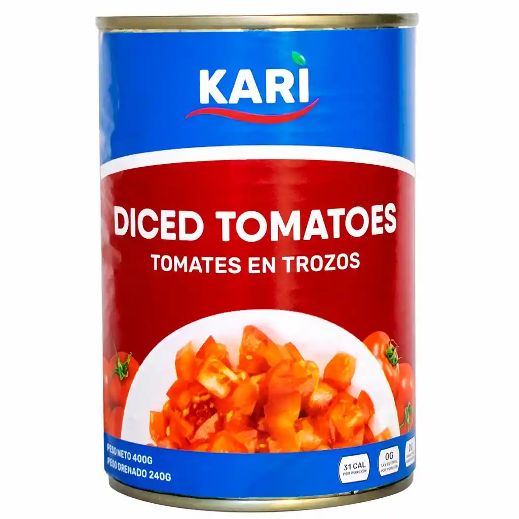 Kari Tomates en Trozos