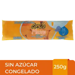 Canoa Pulpa de Mango Congelado sin Azúcar