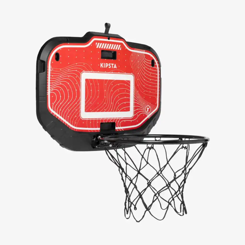 Canasta de Baloncesto Transportable de Pared - Tarmak Set K900 Rojo