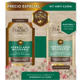 Tío Nacho Pack Shampoo Herbolaria Milenaria + Acondicionador