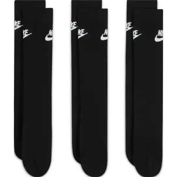 Nike Calcetines Everyday Essential Para Hombre Negro Talla S