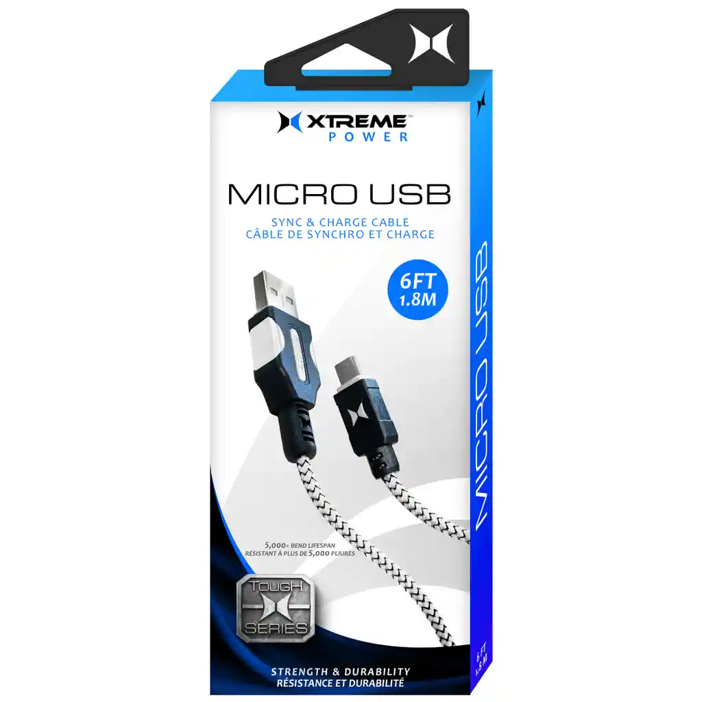 Xtreme Cable Micro Usb Trenzad Marca: