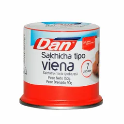 Dan Salchicha Tipo Viena Mixta Pollo y Res 