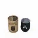 Vaso Doble Pared en Acero Inoxidable a Ambiente Gourmet