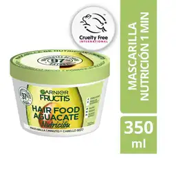 Tratamiento Capilar Hair Foof Garnier Aguacate Nutrición 350 mL