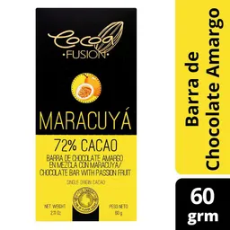 Brrchoco Maracuya 72% MOUNTAIN FOOD 60 gr