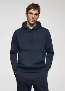 Buzo Sudadera Bono Navy Talla S Hombre Mango