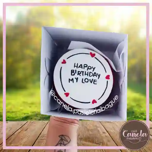 Minicake happy birthday my love