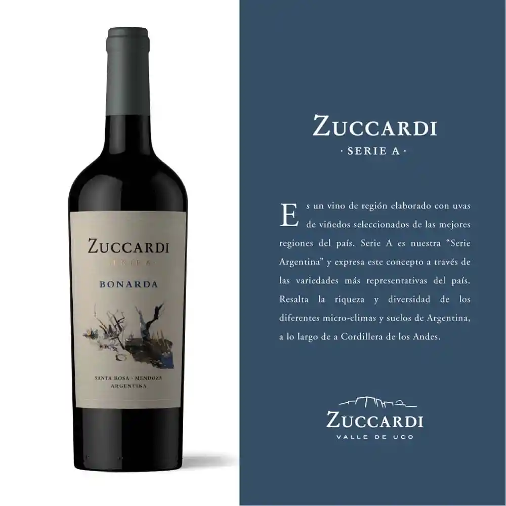 Zuccardi Vino Tinto Serie A Bonarda