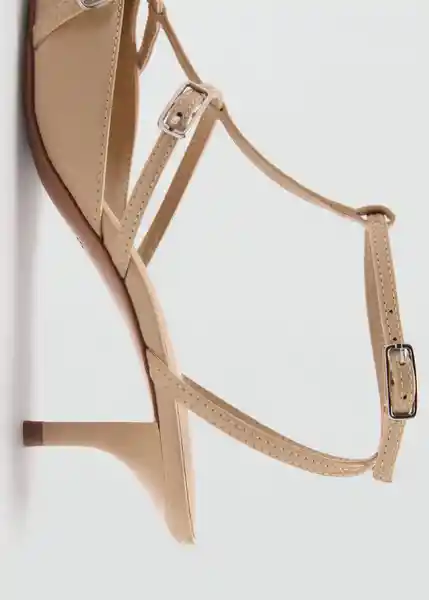 Zapatos Rockstar Nude Talla 38 Mujer Mango