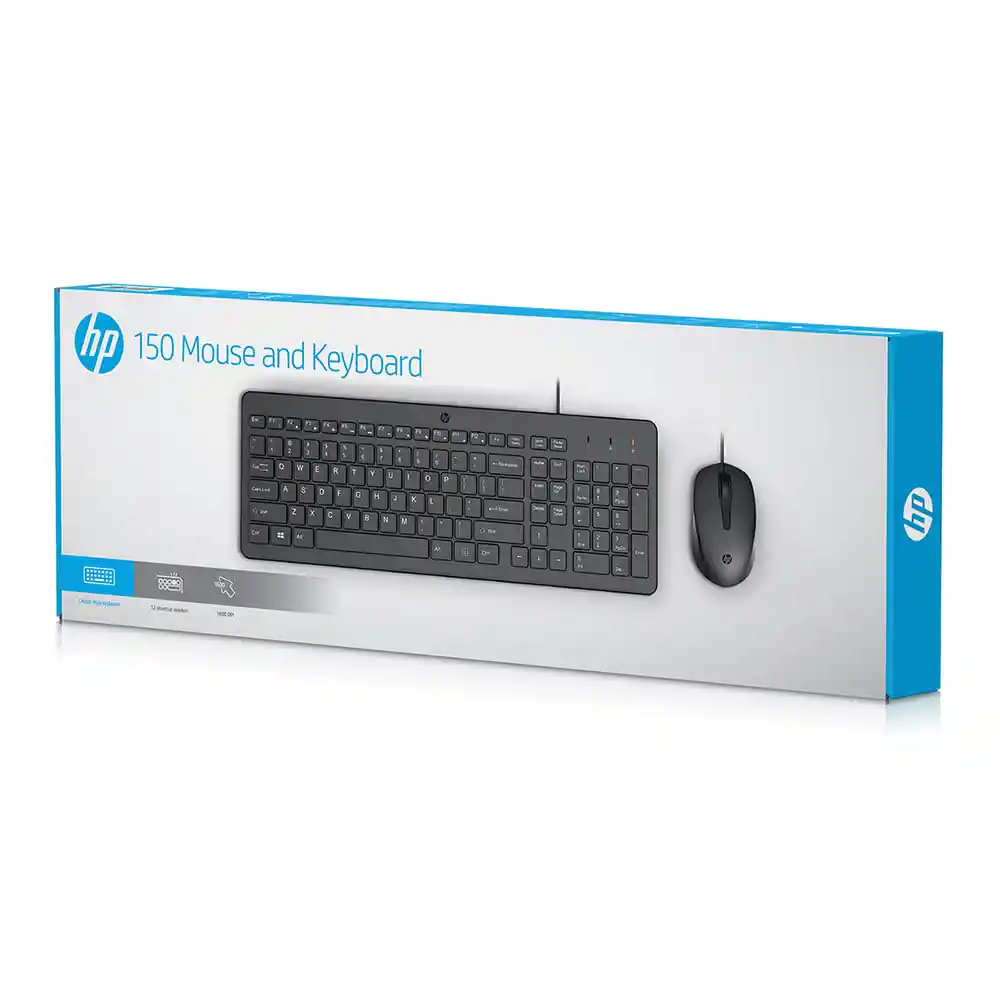 Hp Pack Teclado Y Mouse Alámbrico 