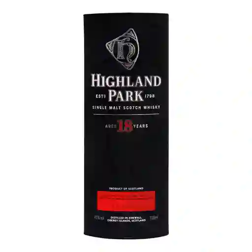 Higland Park Highland Whisky 18 Años 