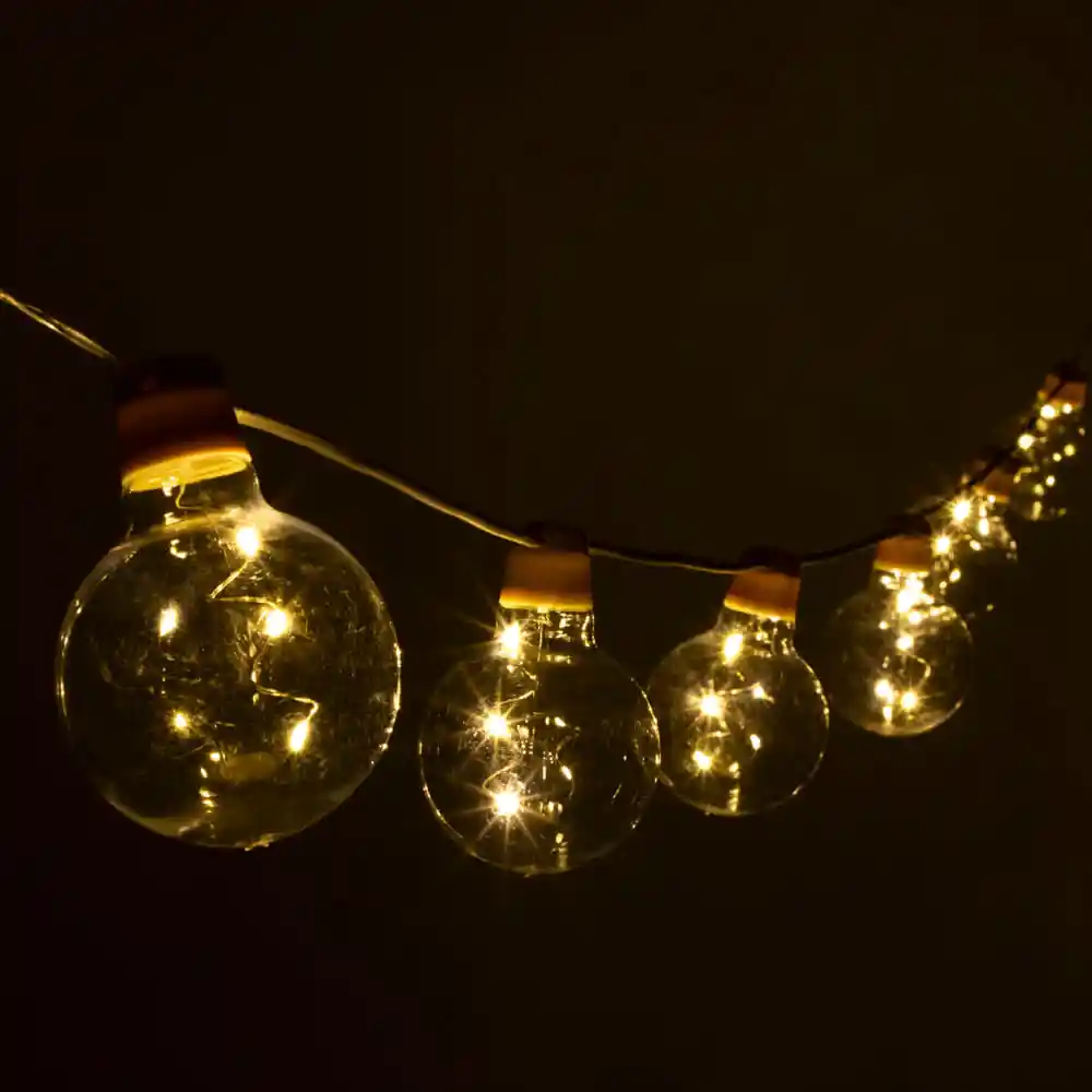 Guirnalda 10 Ampolletas Luces