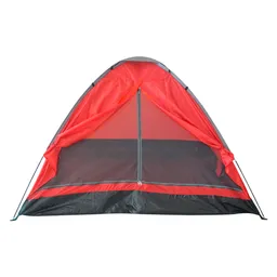 Carpa Camping 4 Personas Galápagos Rojo 130x210 Alpes